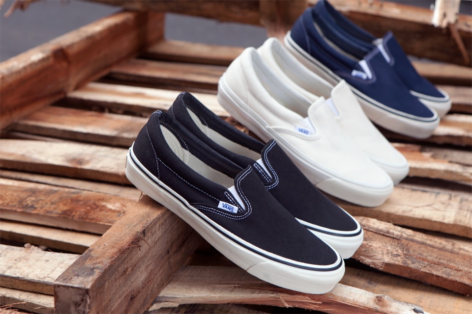 Vans Vault 2012 Summer OG Classic Slip On LX Pack Hypebeast