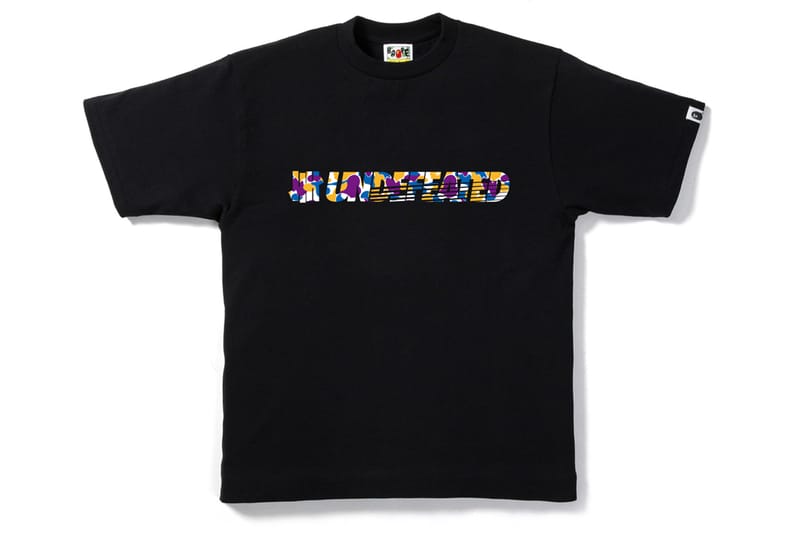 A BATHING APE x UNDEFEATED Tシャツ Mサイズ A BATHING APE x Undefeated Ape head Tee 'White Grey' BAPE-18FW-001