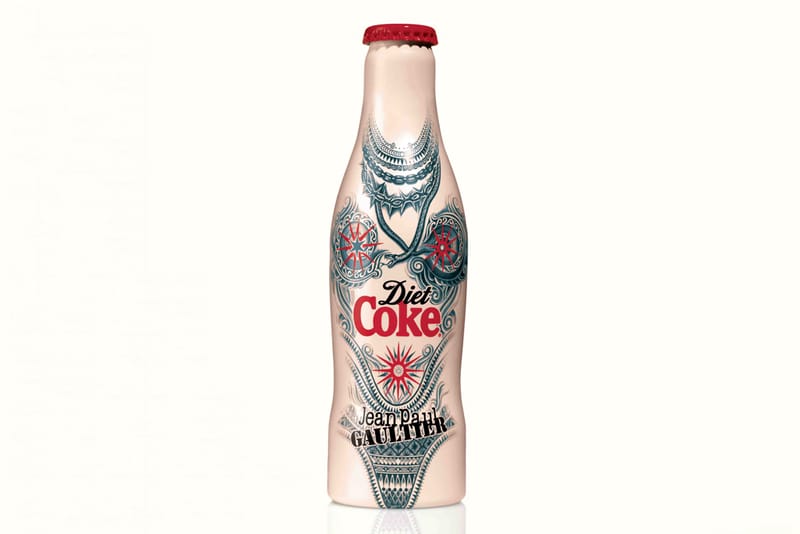 Jean-Paul Gaultier Unveils Tattoo-Inspired Diet Coke Bottle