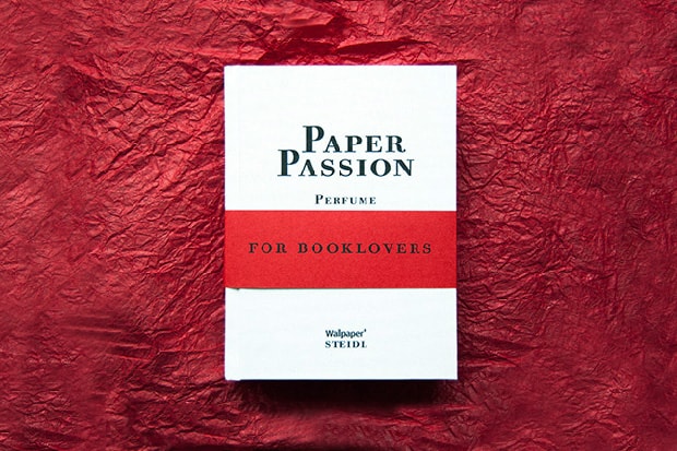 Парфюм Paper Passion от Geza Schoen, Gerhard Steidl и журнала Wallpaper* Magazine в упаковке от Карла Лагерфельда