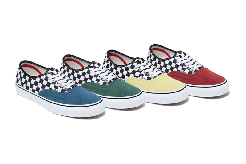 Vans hot sale authentic supreme