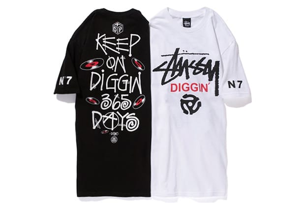 King of Diggin' Production x Stussy 2012 T-Shirt Collection