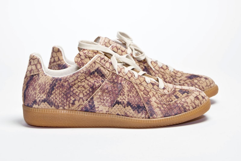 Maison Martin Margiela Replica Snakeskin Sneaker | Hypebeast