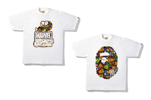 Marvel Comics × A BATHING APE®︎ 2022 30cm Bape A Bathing Ape x
