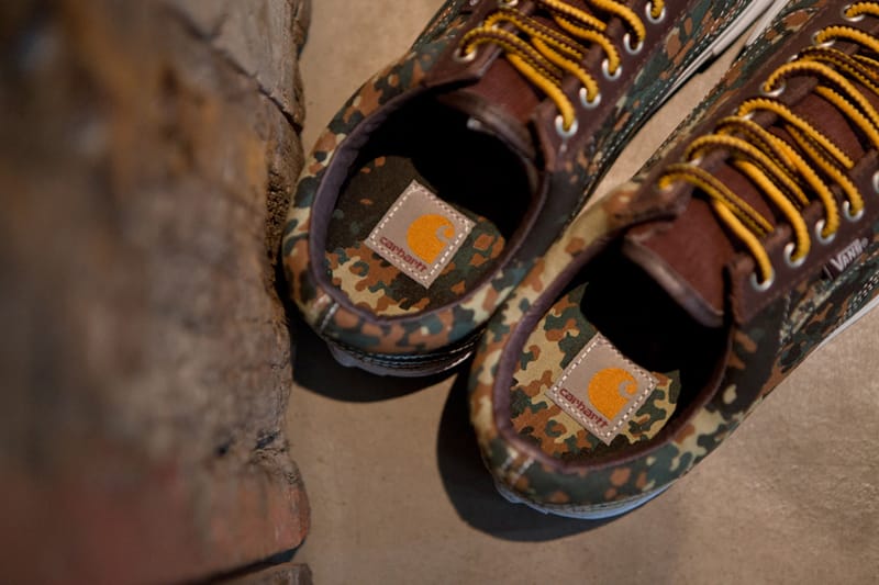 Carhartt x vans slip on best sale