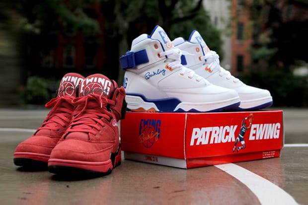 Patrick ewing high clearance tops