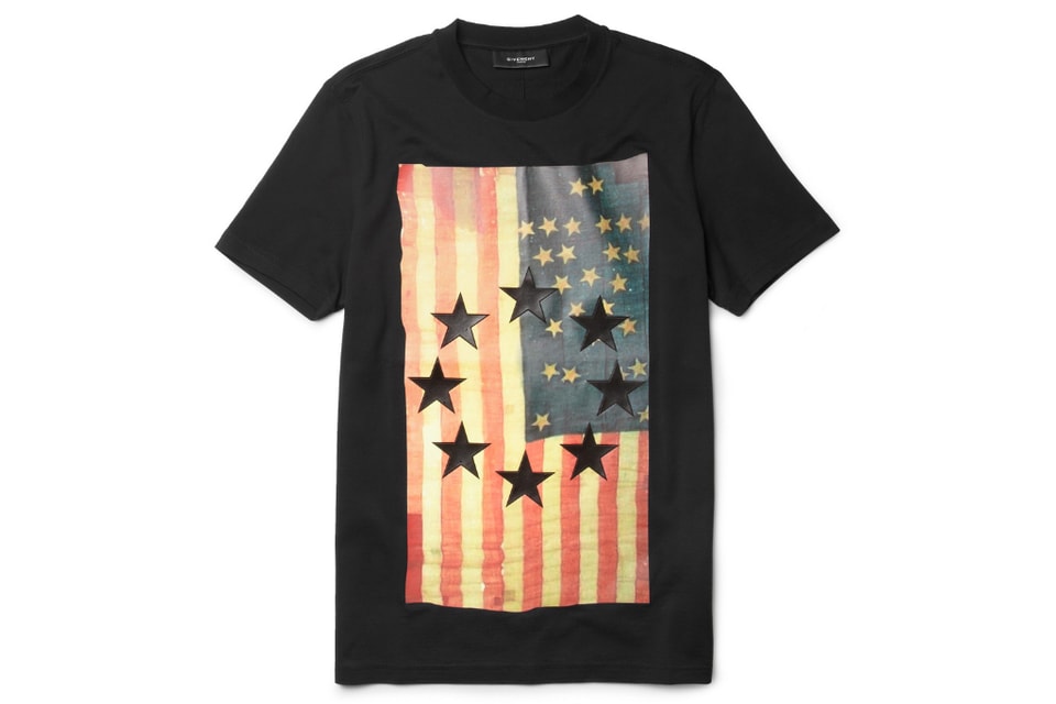 Givenchy Flag-Print T-Shirt | Hypebeast