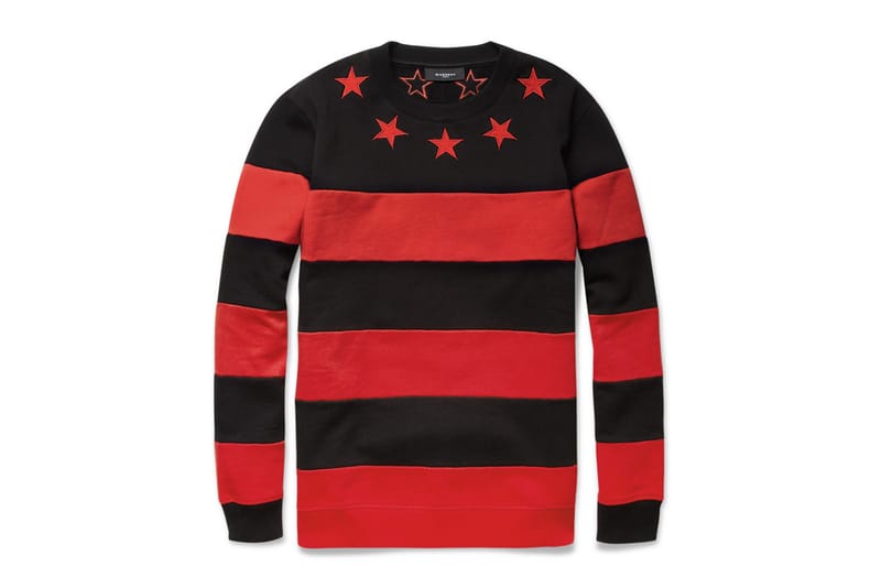 Givenchy Striped Cotton Jersey Sweater Hypebeast