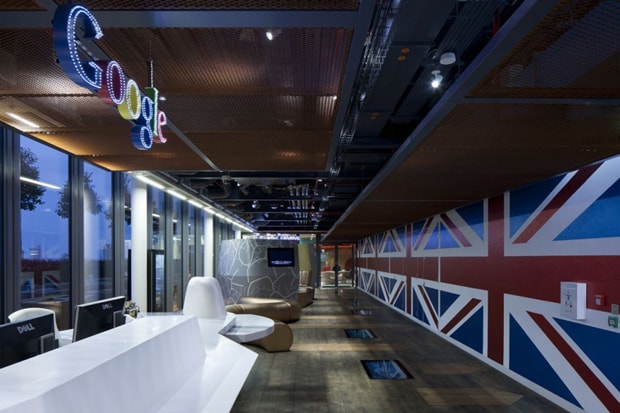 Внутри штаб-квартиры Google в Новом Лондоне