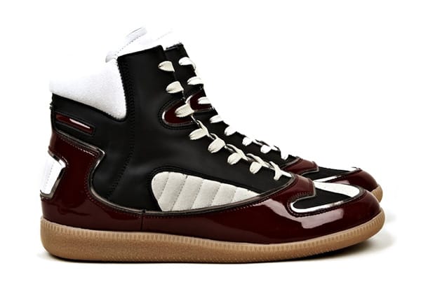 Maison martin margiela 22 discount nubuck leather high-top sneakers