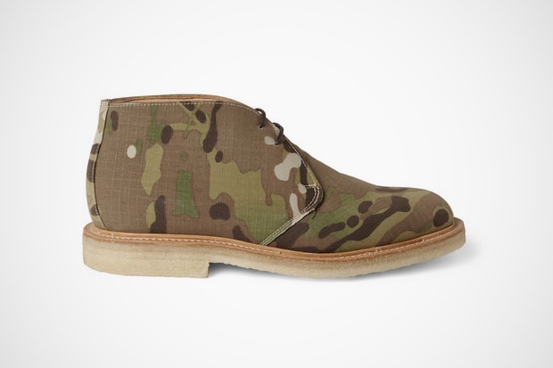 Mark McNairy Camouflage Canvas Desert Boots | Hypebeast