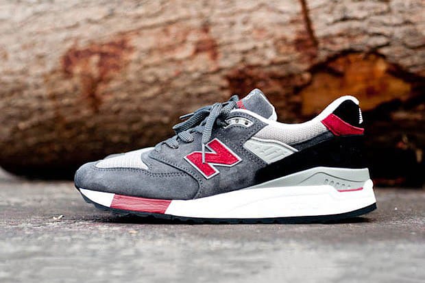 New balance shop 998 grey red