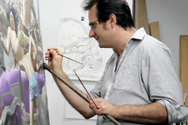 Color Pencil Tree by Dave Rittinger | Hypebeast