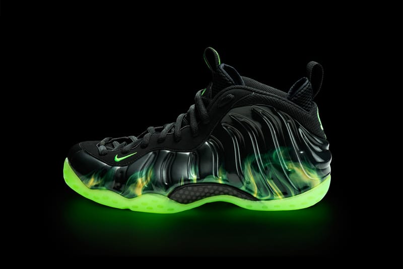 Foamposite green cheap and black