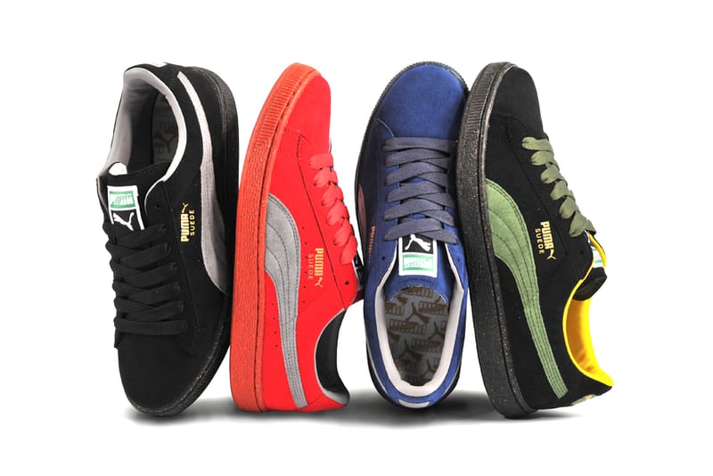 Puma suede couleur on sale