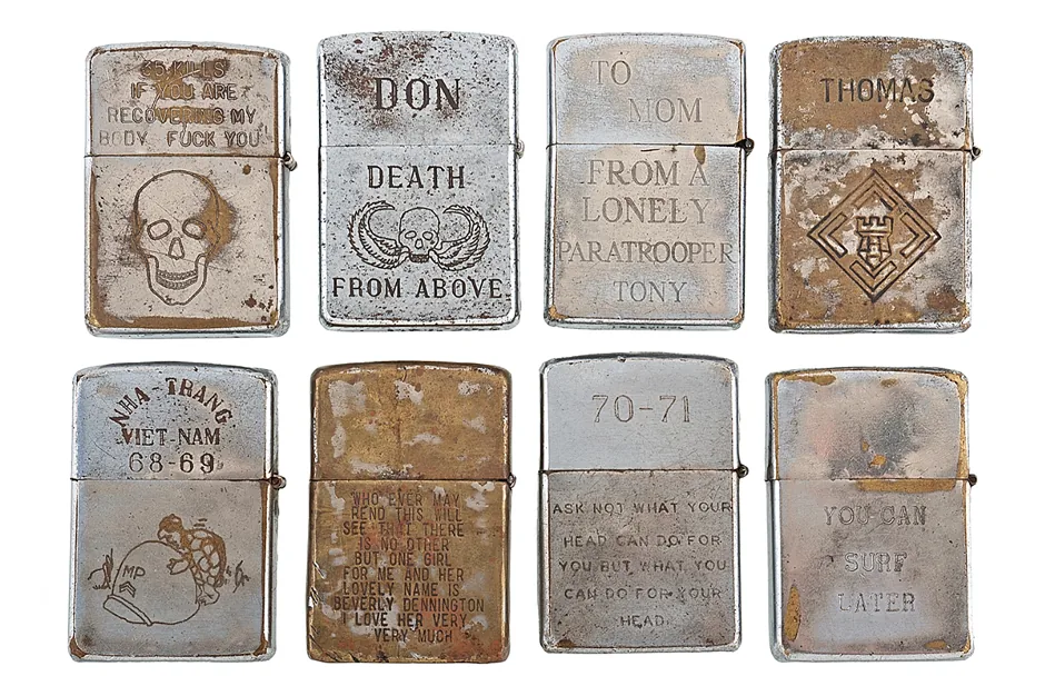 RETROSPECT: Vintage Vietnam War Zippo Lighters | Hypebeast