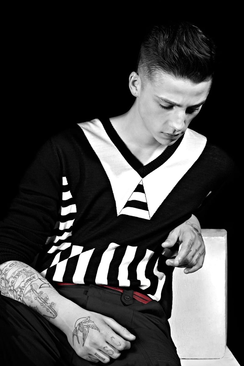 CHRISTOPHE LEMAIRE Wool/Acryl Knit 伊製 3 CHRISTOPHE LEMAIRE Wool/Acryl Knit 伊製 3 【中古・古着通販