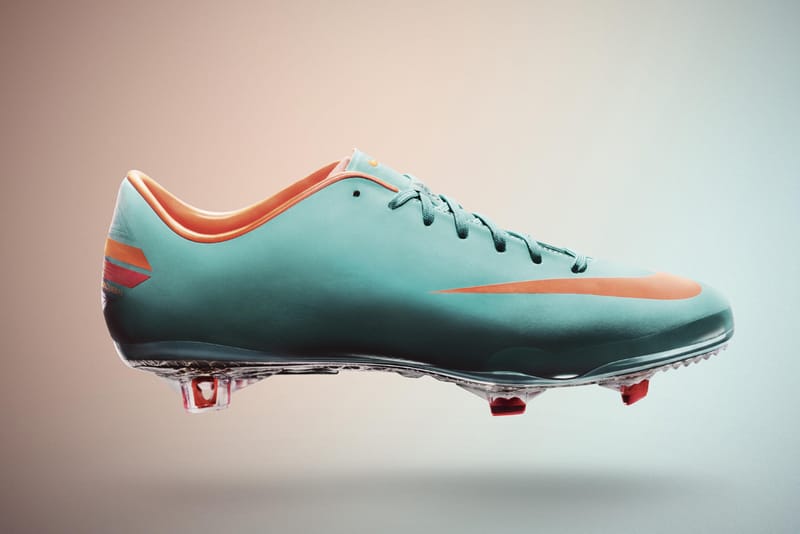 Blue and orange nike best sale soccer cleats