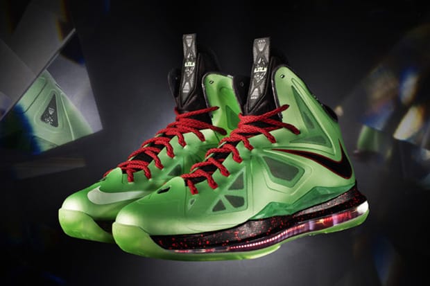 Nike store lebron 10 cutting jade