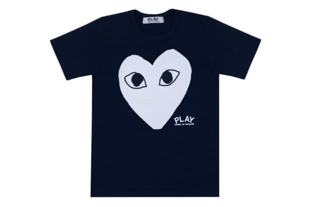 Cdg Play Collection PLAY COMME des GARCONS Navy Collection | Hypebeast