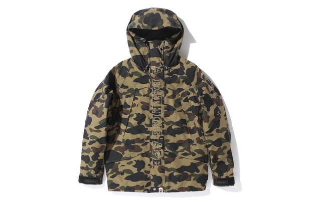 A Bathing Ape 1ST CAMO GORE-TEX SNOW BOARD JACKET | Hypebeast