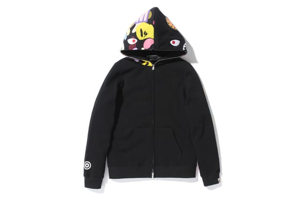 A Bathing Ape SHARK ZOOM ABC MULTI FULL ZIP HOODIE | Hypebeast