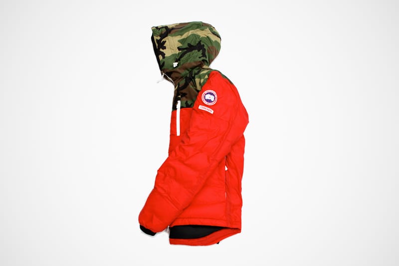 Canada goose hotsell lodge hoody red