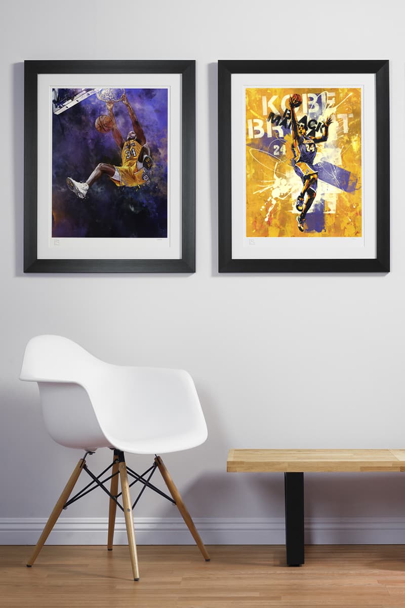 RareInk NBA Art Prints HYPEBEAST