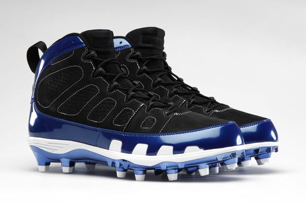 Navy blue 2025 jordan cleats