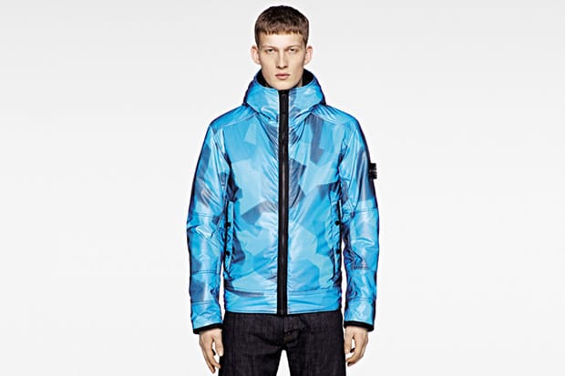 Stone island camo reflective 2024 jacket