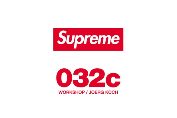 Supreme At 032c Workshop/Йорг Кох