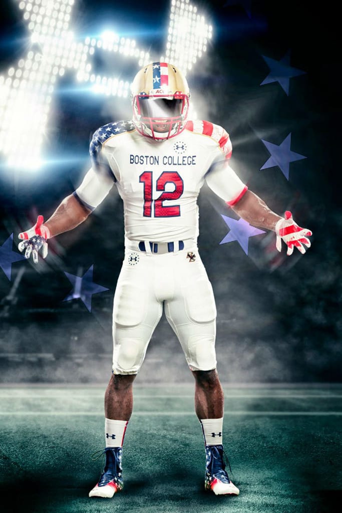 Under armour deals college football uniforms