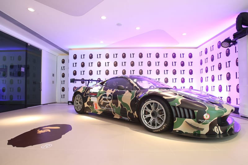 A Bathing Ape x Ferrari 458 Italia GT3 | Hypebeast