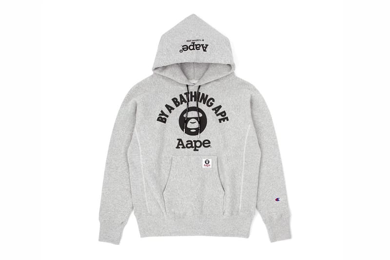 AAPE by A Bathing Ape x Champion Reverse Weave Collection | Hypebeast