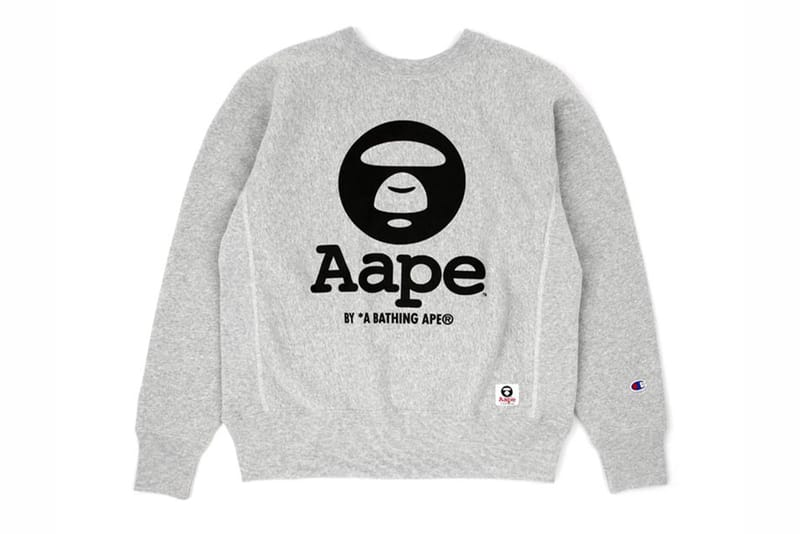 AAPE by A Bathing Ape x Champion Reverse Weave Collection | Hypebeast