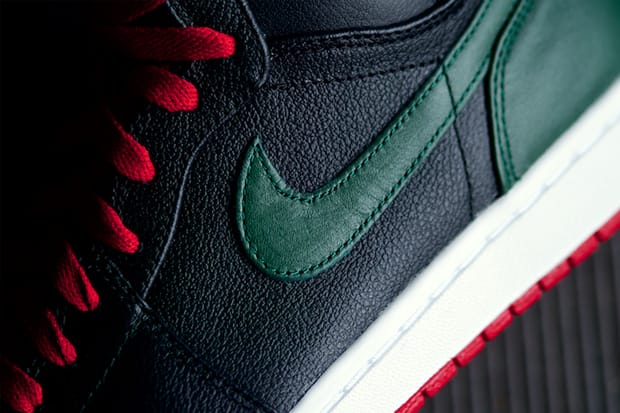 Jordan 1 sale green gucci