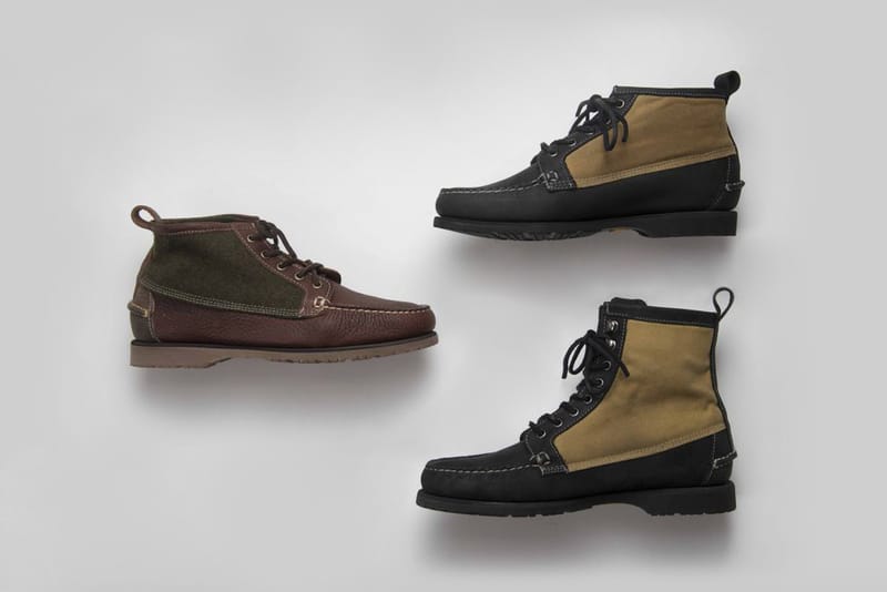 Filson x Sebago 2012 Fall/Winter Knit Tin Cloth Boot | Hypebeast