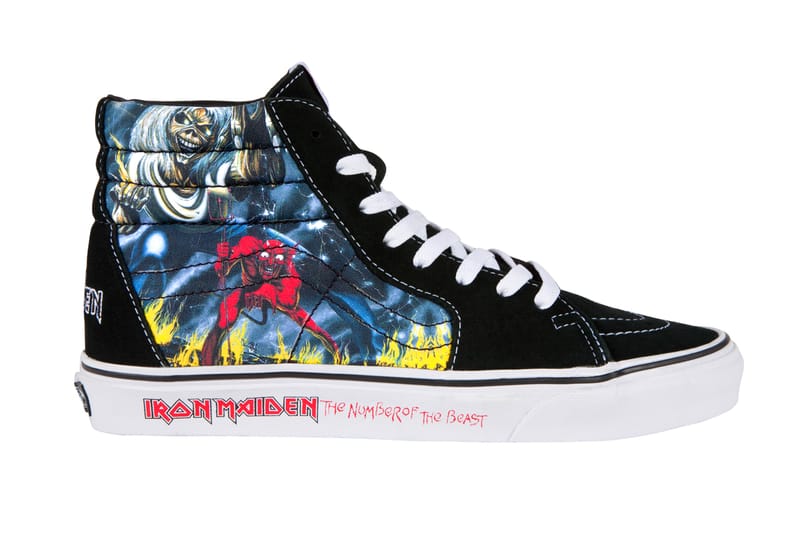 Iron maiden hot sale vans shoes