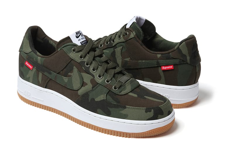 Air force 1 store low supreme camouflage