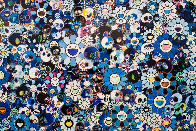 Takashi Murakami “Flowers & Skulls” Exhibition @ Gagosian Gallery