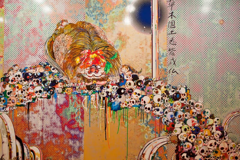 Takashi Murakami “Flowers & Skulls” Exhibition @ Gagosian Gallery Hong