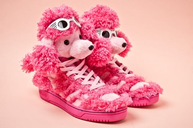 Adidas pink poodle shoes on sale