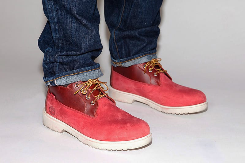 Timberland sales chukka red