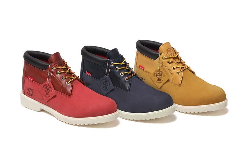 Supreme x Timberland 2012 Fall/Winter Waterproof Chukka Boot