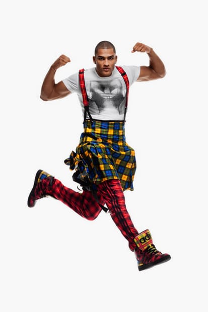 S*k様  Jeremy Scott タータンチェック Jeremy Scott x adidas Originals 2013 Spring/Summer Lookbook