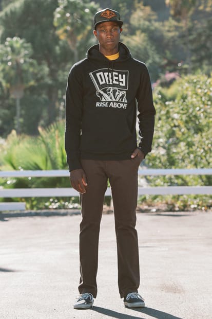 Obey rise above outlet hoodie