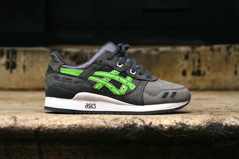 asics gel lyte 4 green