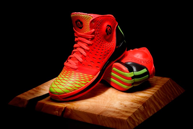 Derrick rose orange shoes online