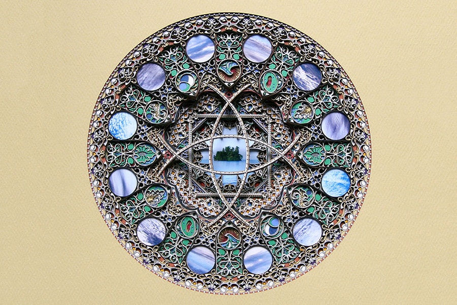 Eric Standley's Laser-Cut Paper Stained Glass Windows | HYPEBEAST