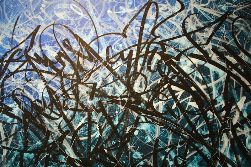 Jose Parla: Broken Language ホセ・パルラ SIGNED Jose Parla Broken Language Street Artist Paintings